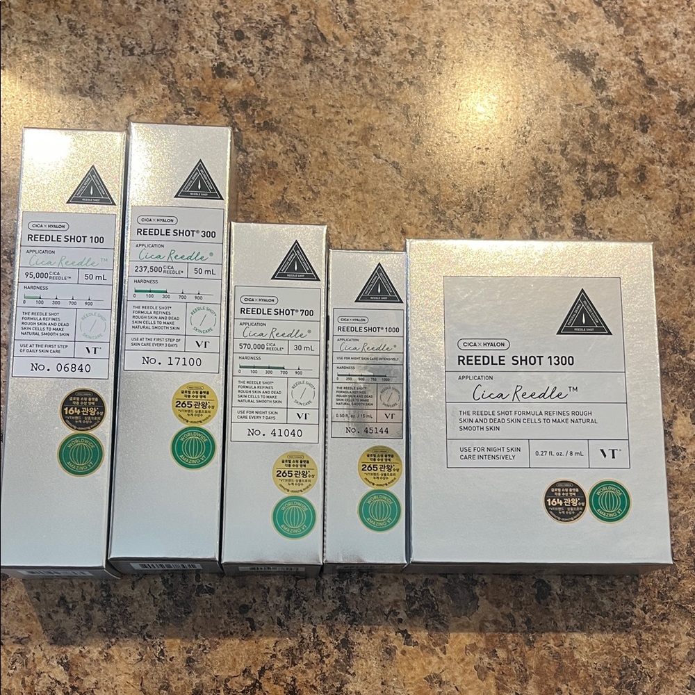 VT Cosmetics Reedle Shot set of 5
